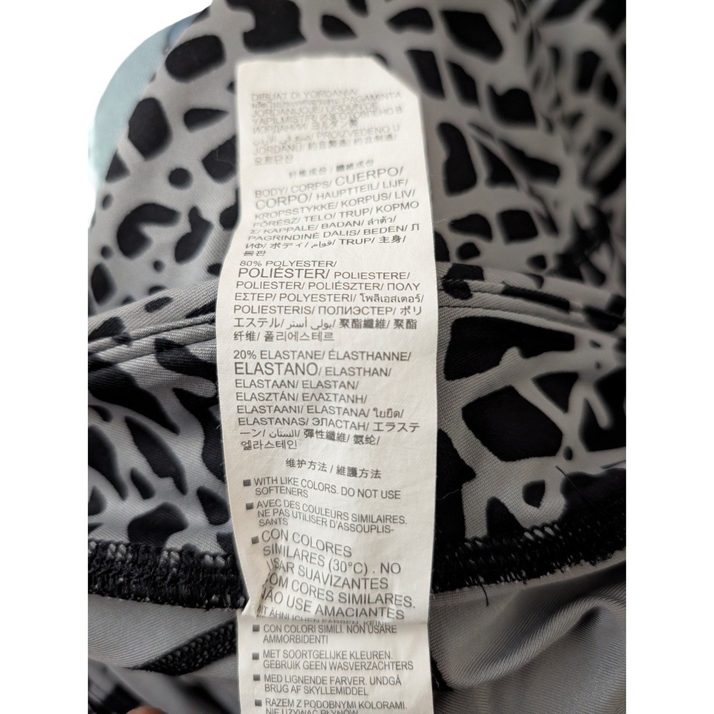 Under Armour‎ Leggings Women Small Gray Black Geometric HeatGear Compression Gym - Picture 7 of 13